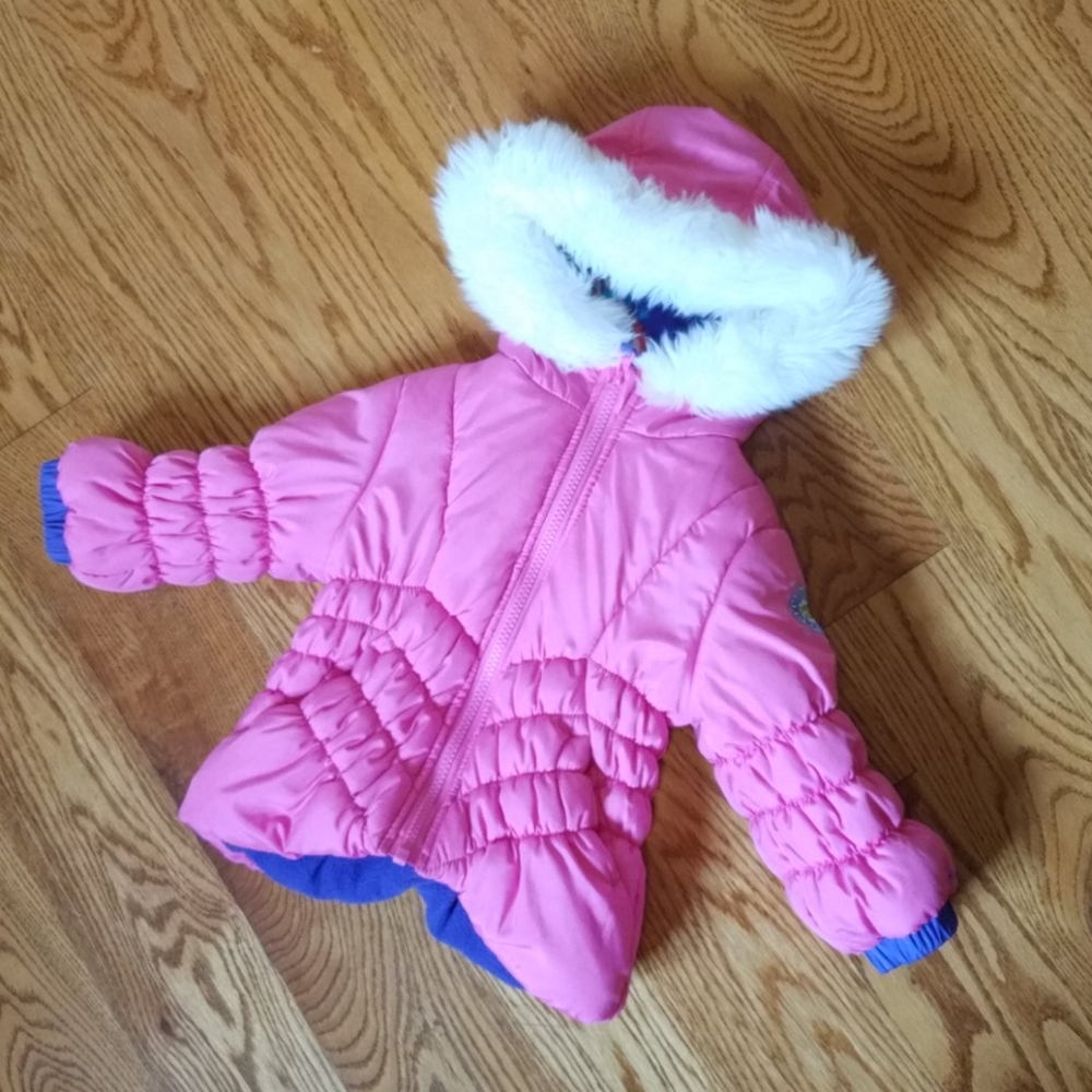 Weathertamer Toddler Pink Quilted Puffer Jacket